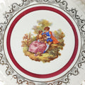 Set of 6 Greek Bread or Dessert Plates, Rococo Home Decor