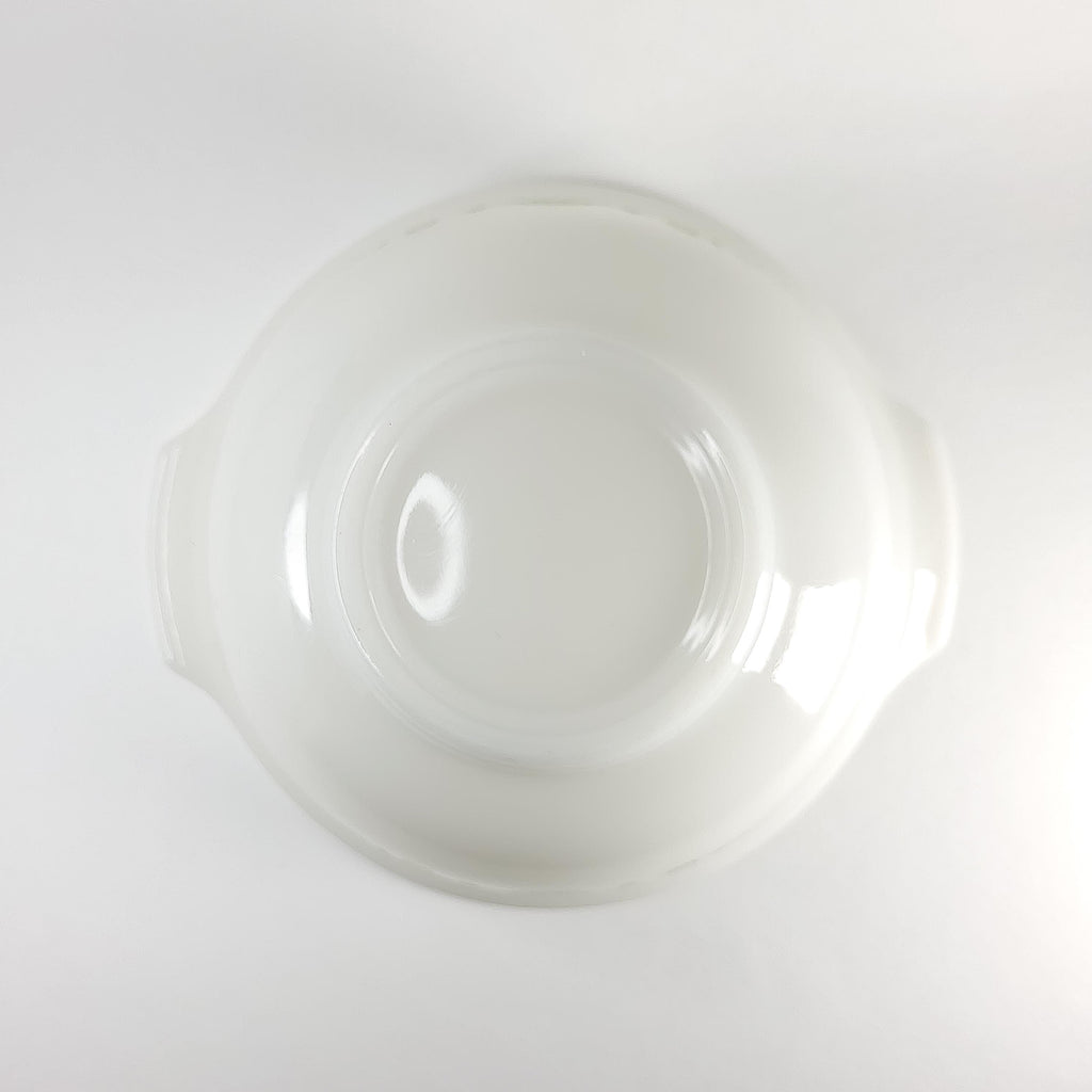 Vintage McKee Glasbake Milk Glass Bowl