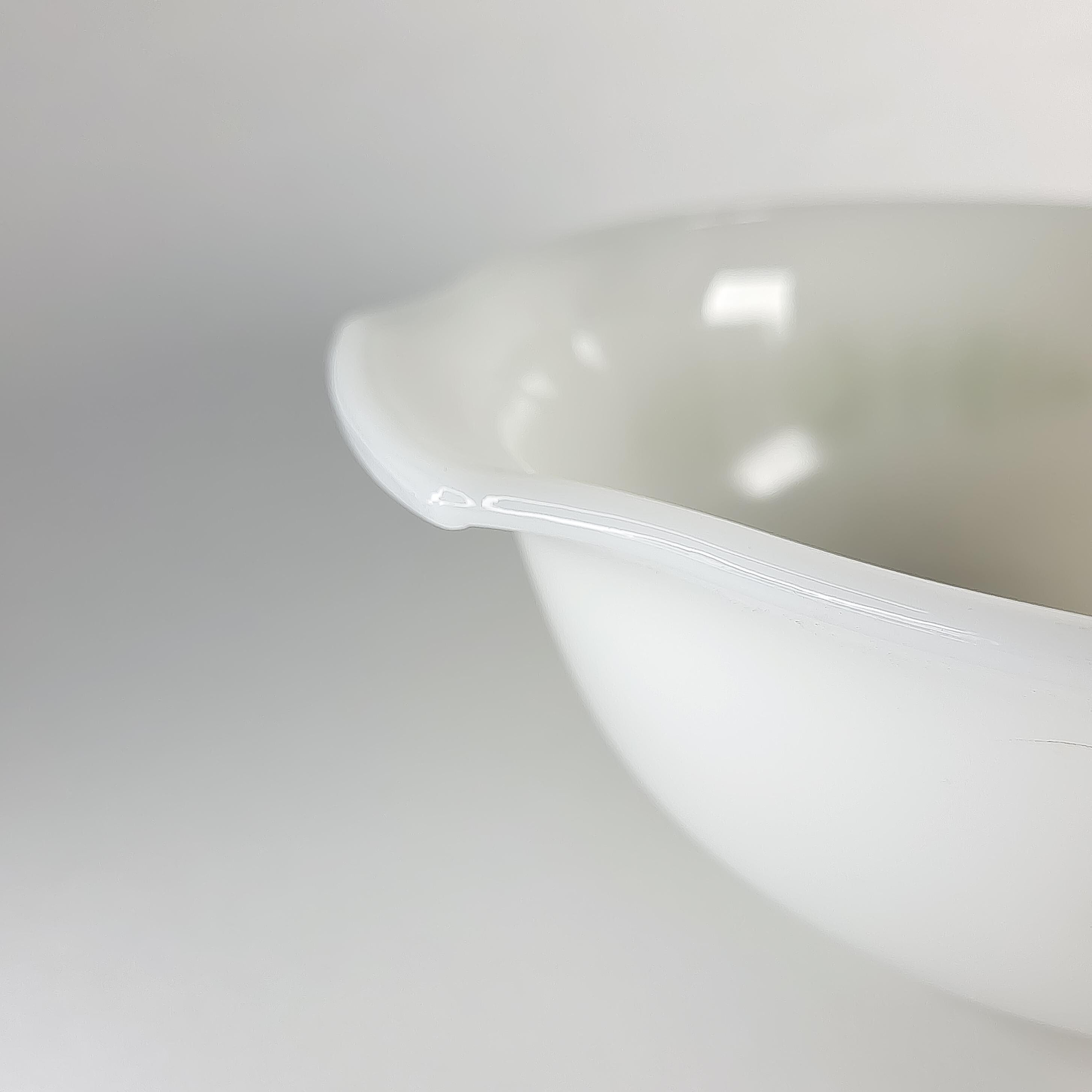 Vintage McKee Glasbake Milk Glass Bowl