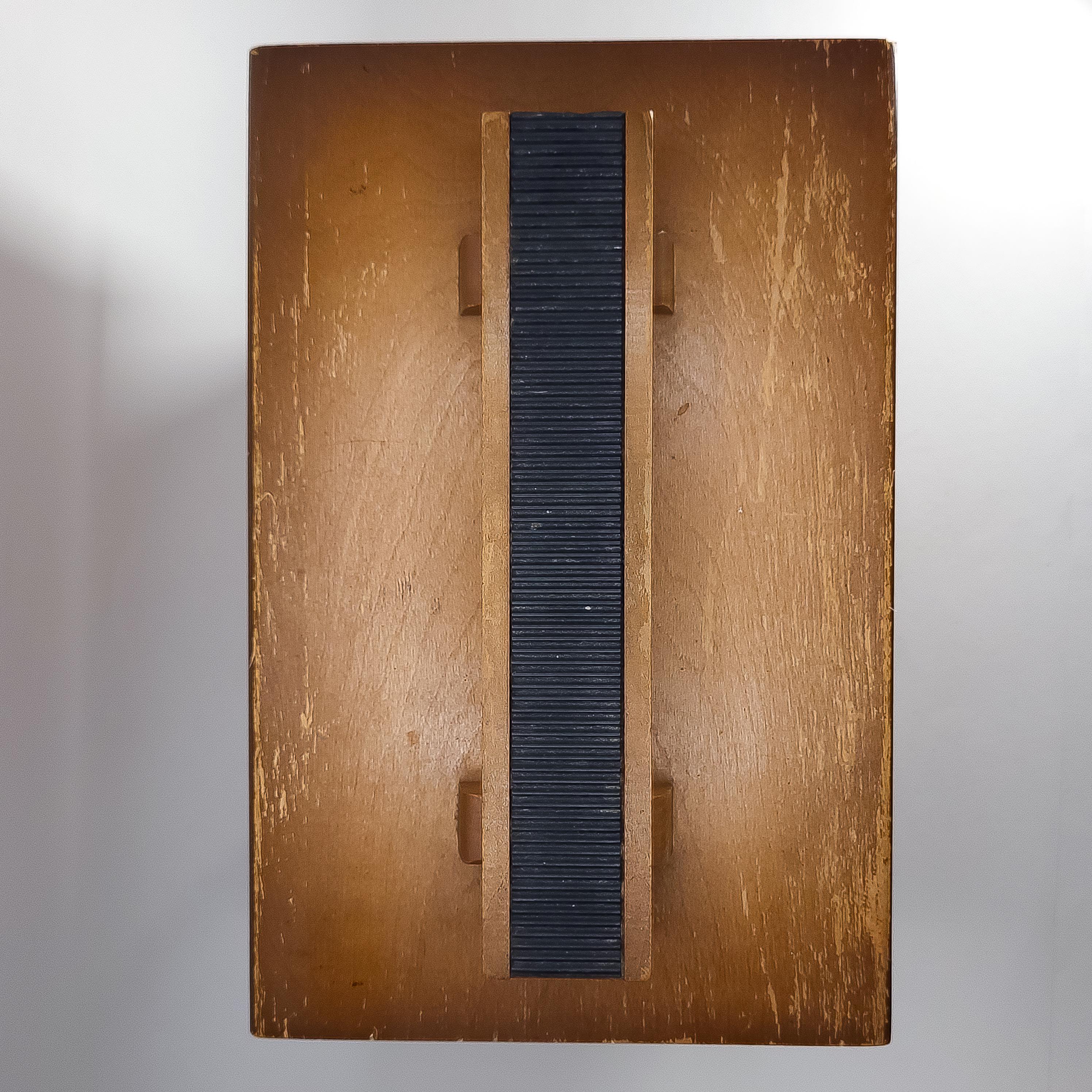 Dack's Wooden Shoe Shine Box with Storage