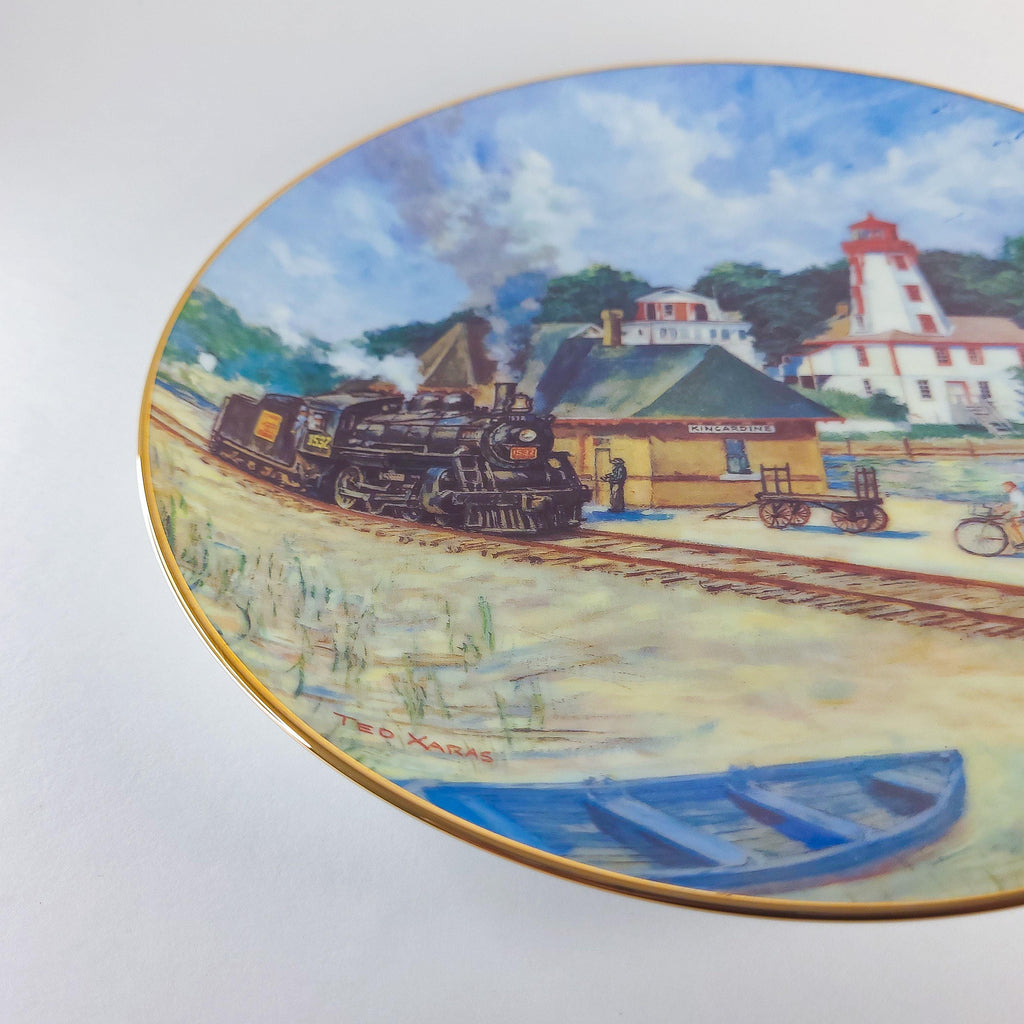 Vintage Collectible Plate: “The Guiding Light” by Ted Xaras