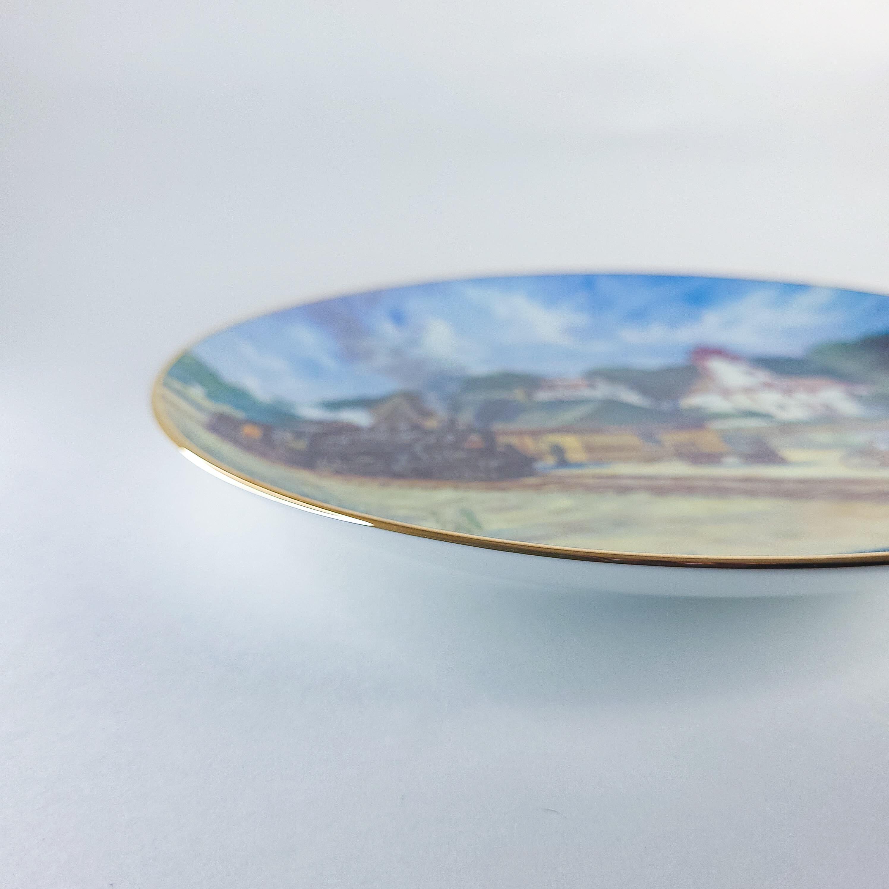 Vintage Collectible Plate: “The Guiding Light” by Ted Xaras