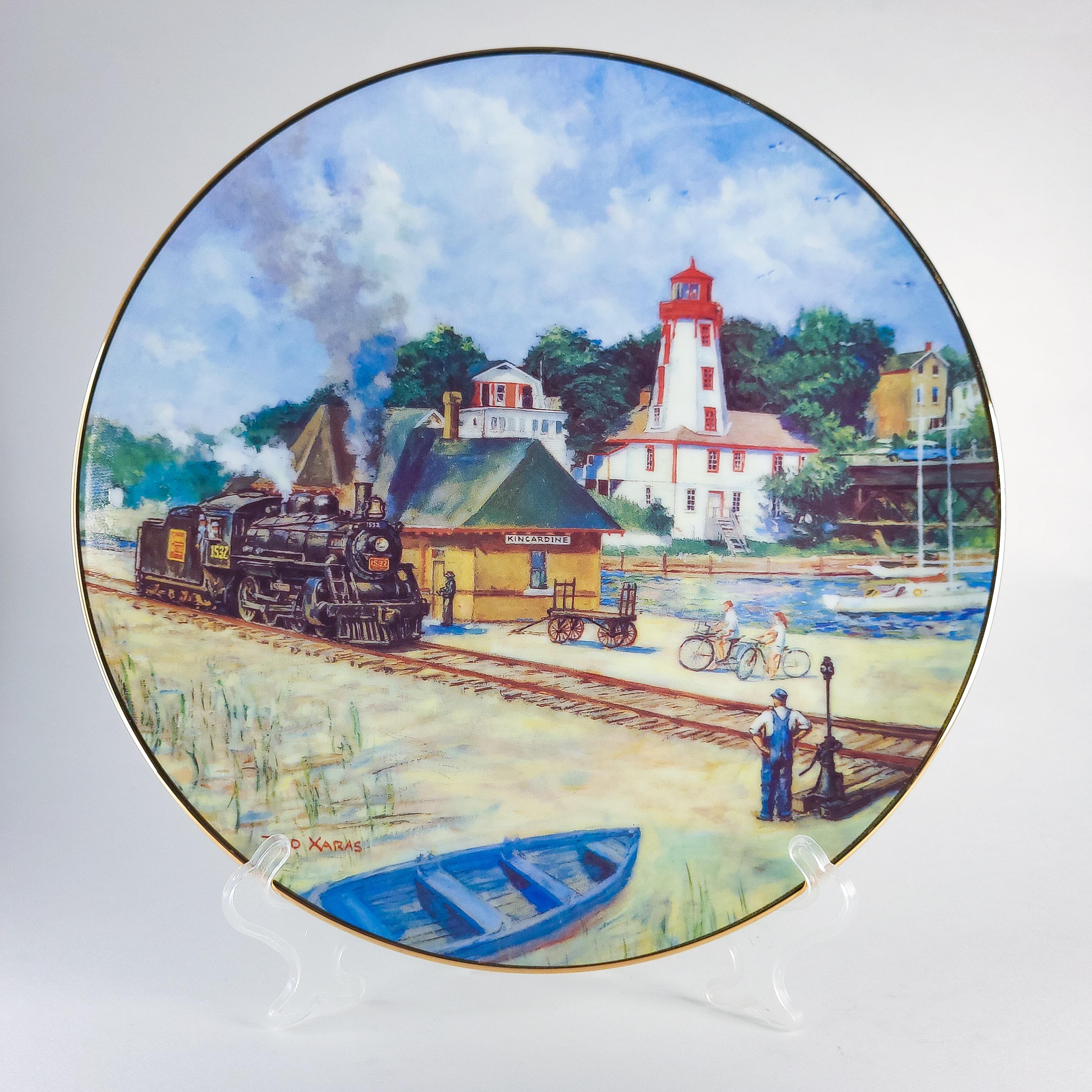 Vintage Collectible Plate: “The Guiding Light” by Ted Xaras