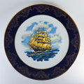 Vintage Royal Falcon Ware Plate, Nautical Decor