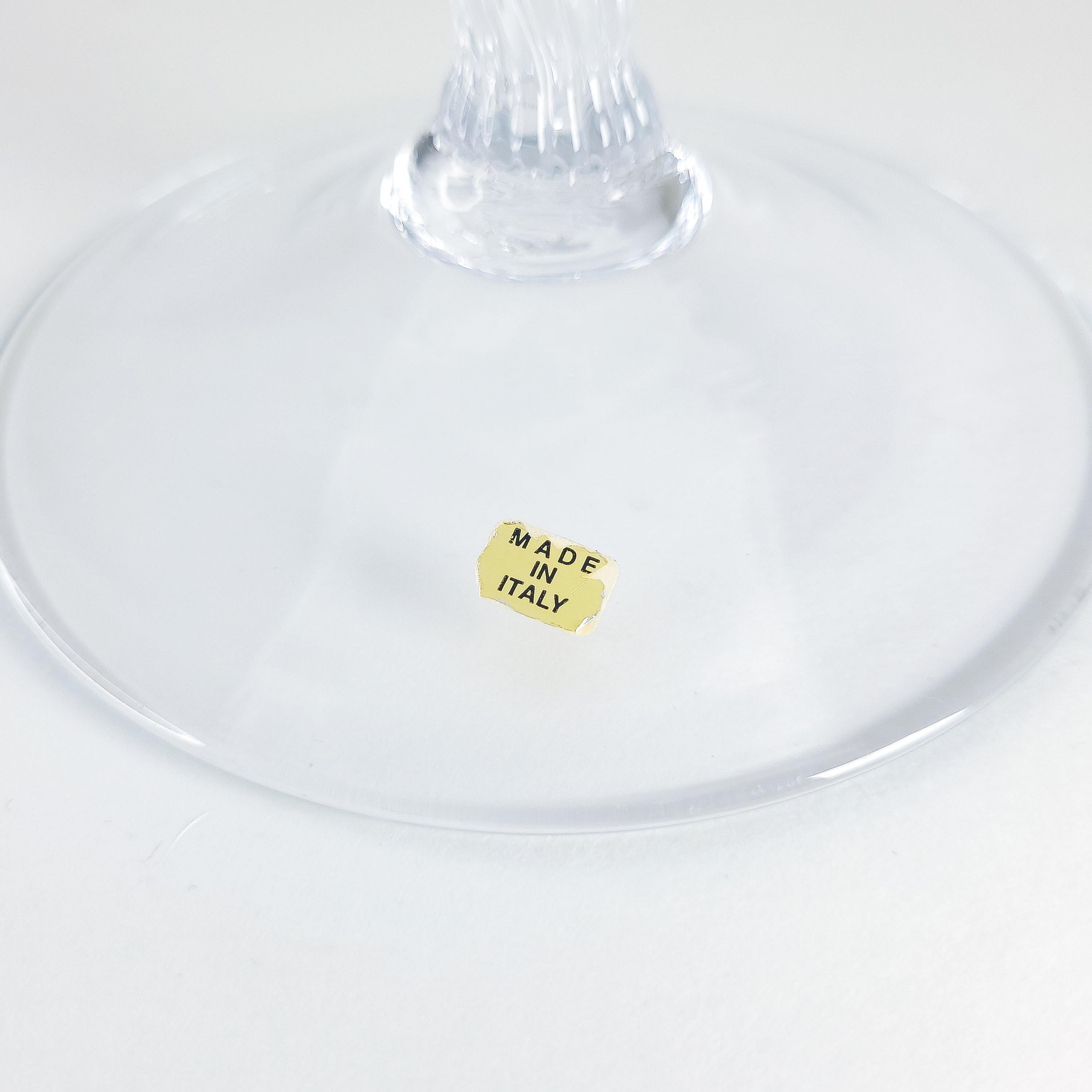 Vintage Milk Glass Compote with Scalloped Rim