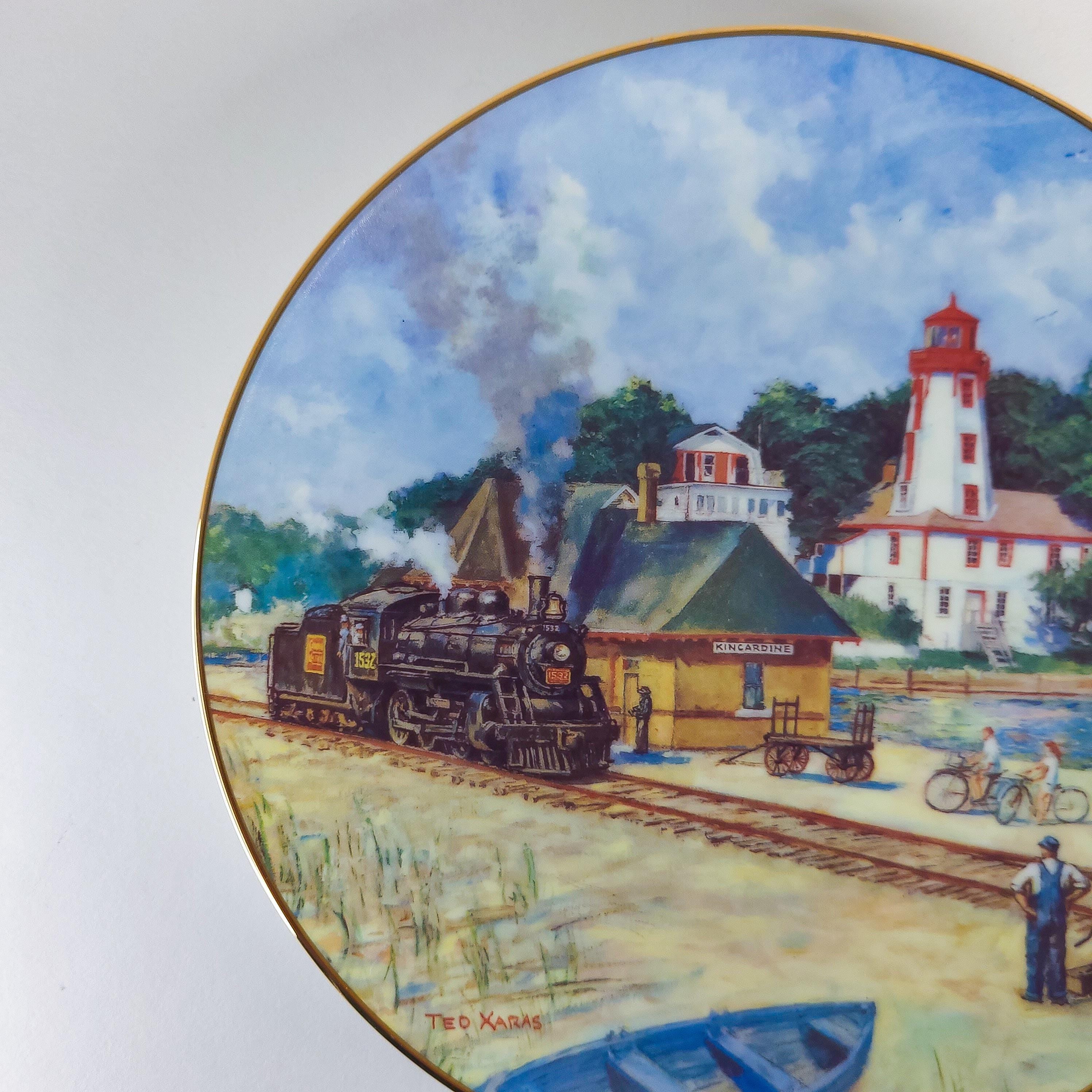 Vintage Collectible Plate: “The Guiding Light” by Ted Xaras