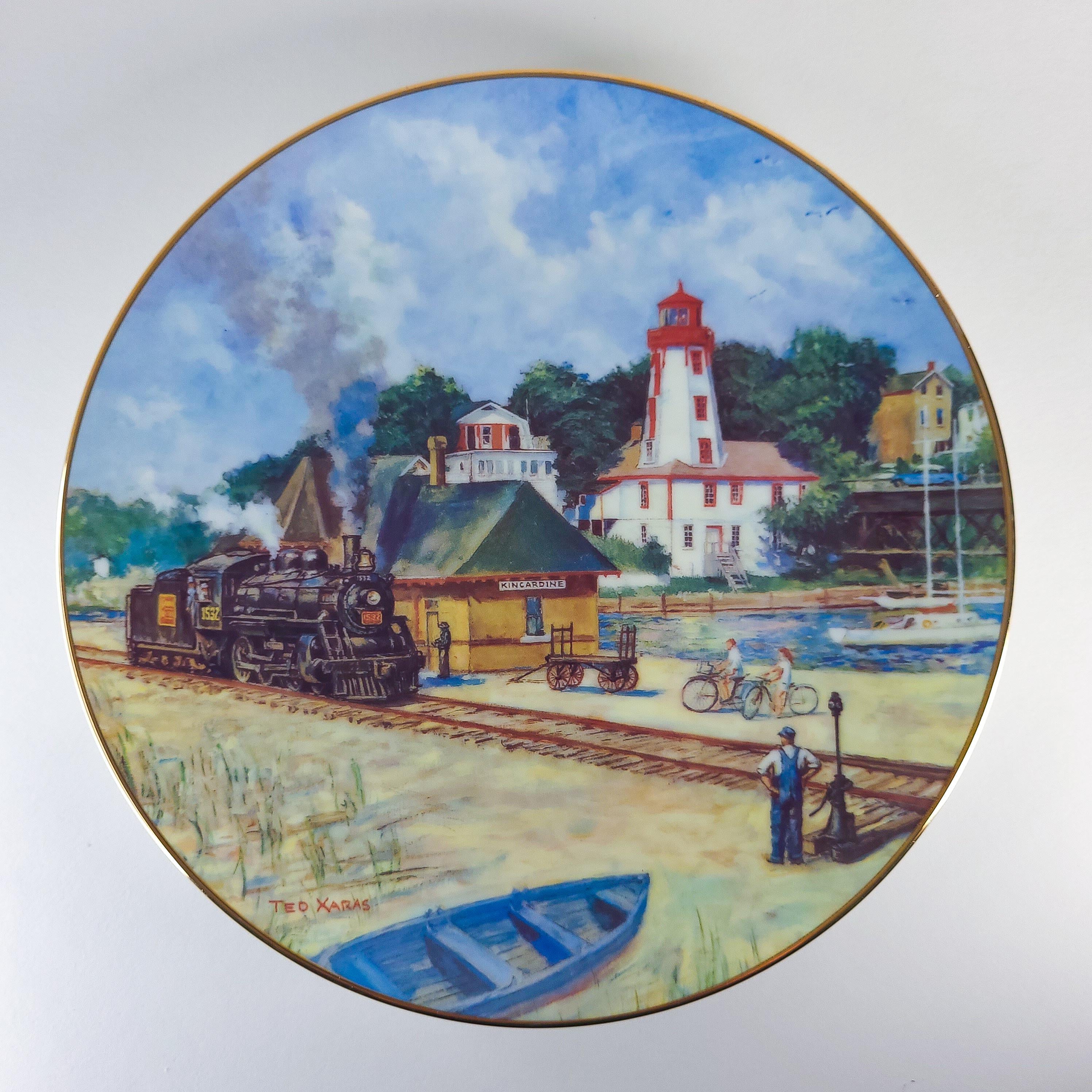 Vintage Collectible Plate: “The Guiding Light” by Ted Xaras