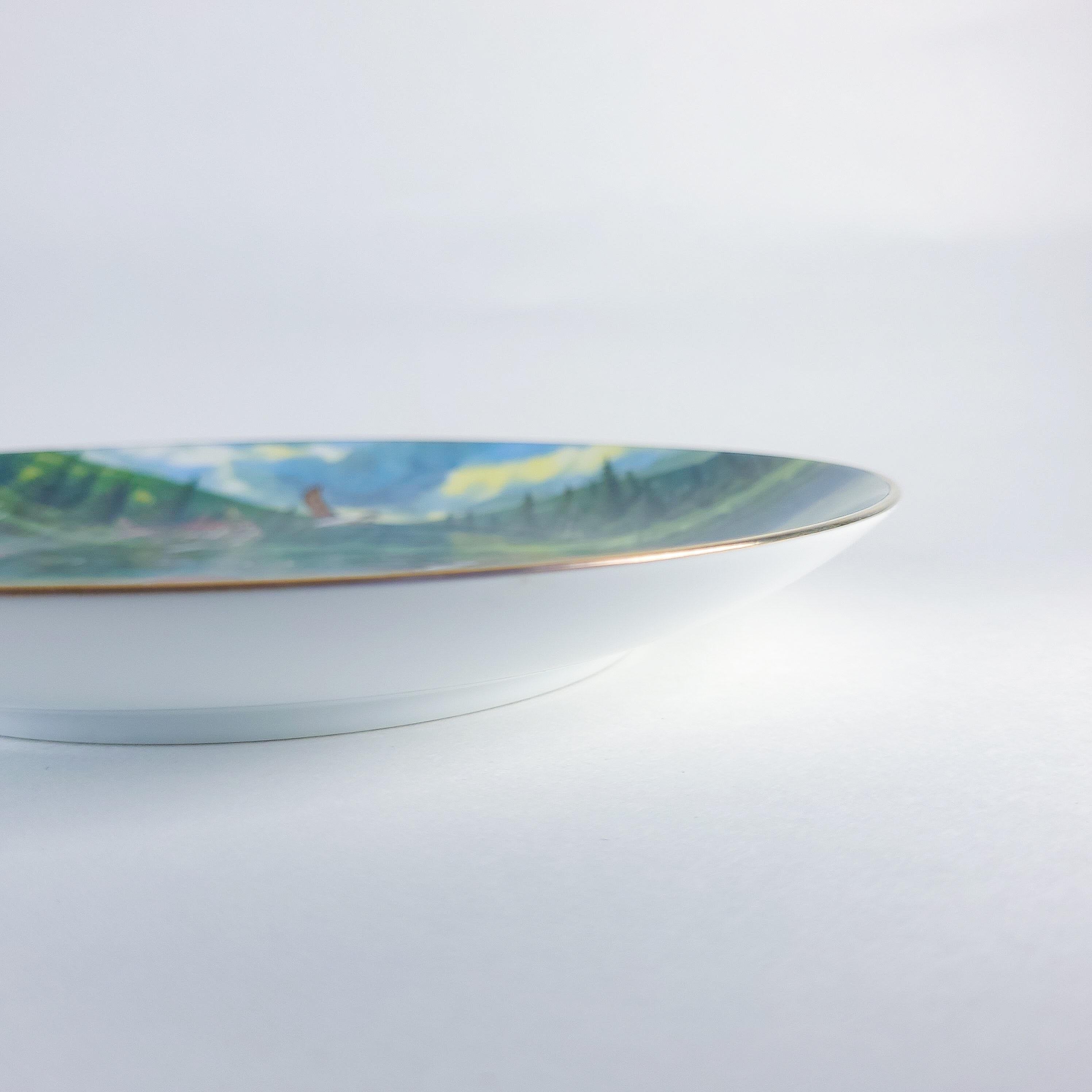 Vintage Collectible, 1986 “The Pintail” Plate by Bart Jerner