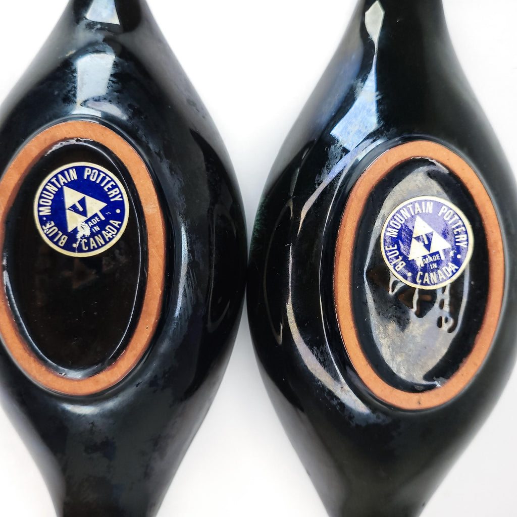 Blue Mountain Pottery Candle Holders