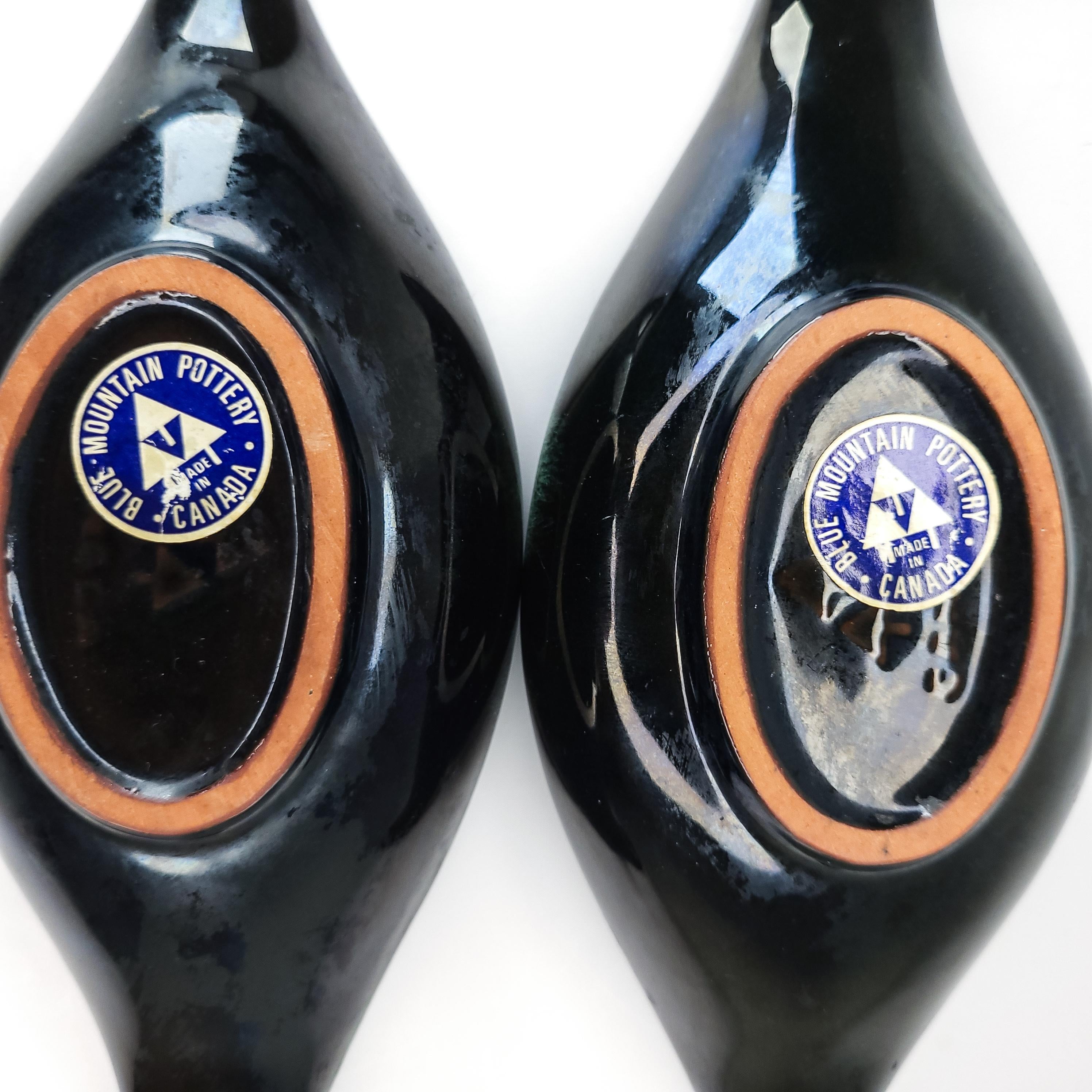 Blue Mountain Pottery Candle Holders