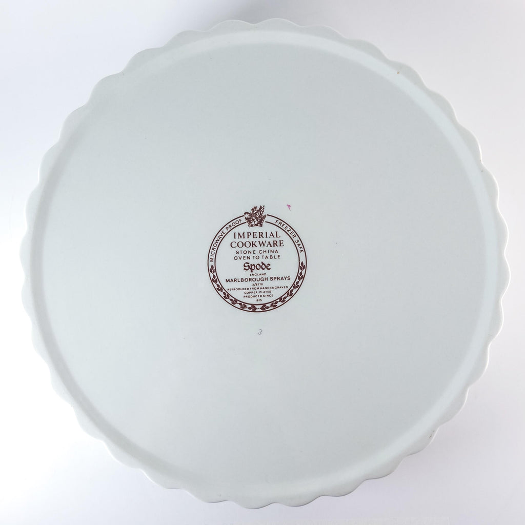 Vintage Quiche Dish, Freezer & Microwave Safe