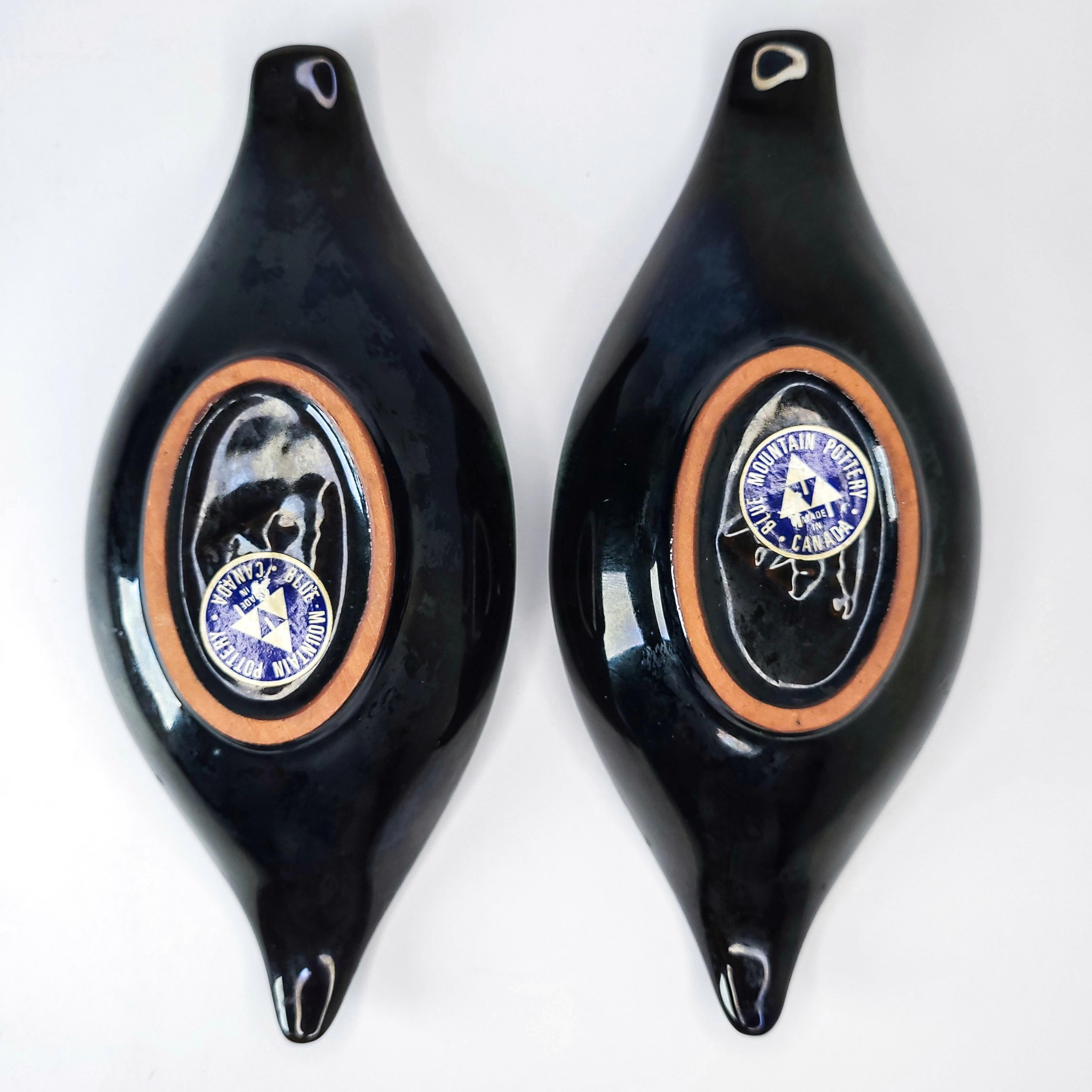 Blue Mountain Pottery Candle Holders