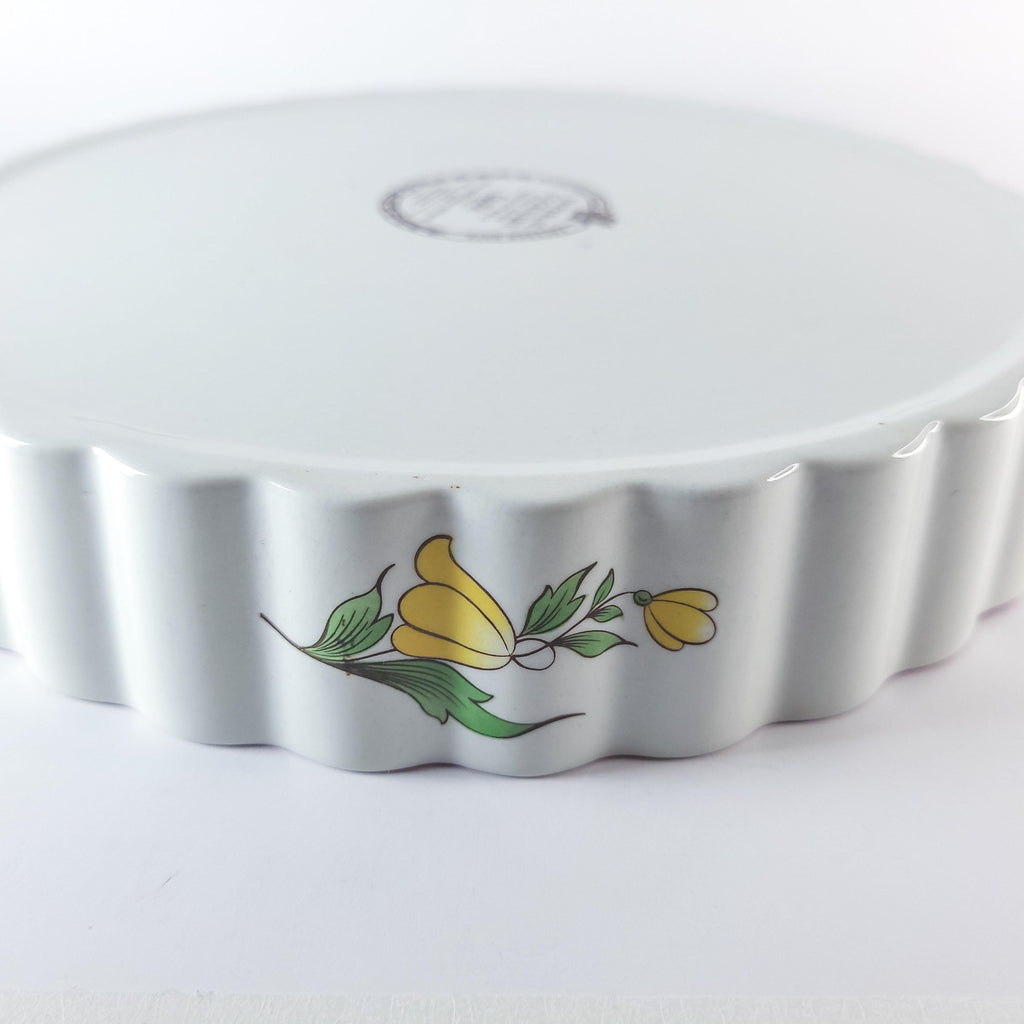 Vintage Quiche Dish, Freezer & Microwave Safe