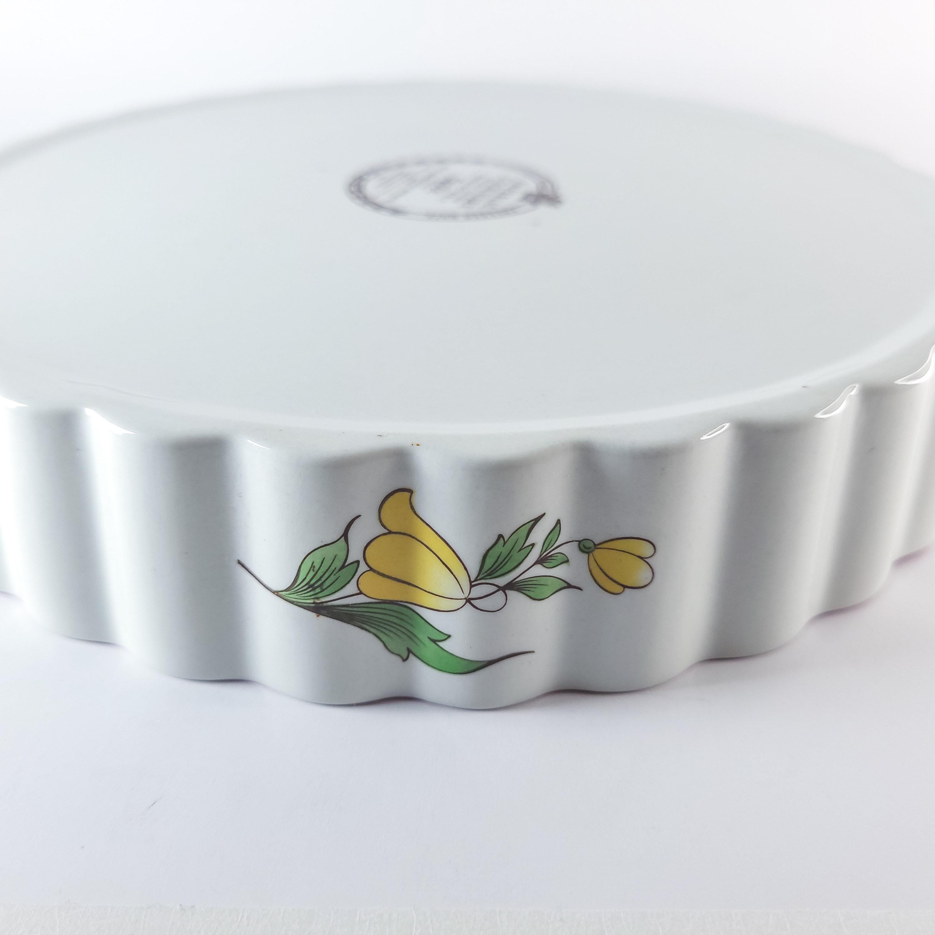 Vintage Quiche Dish, Freezer & Microwave Safe