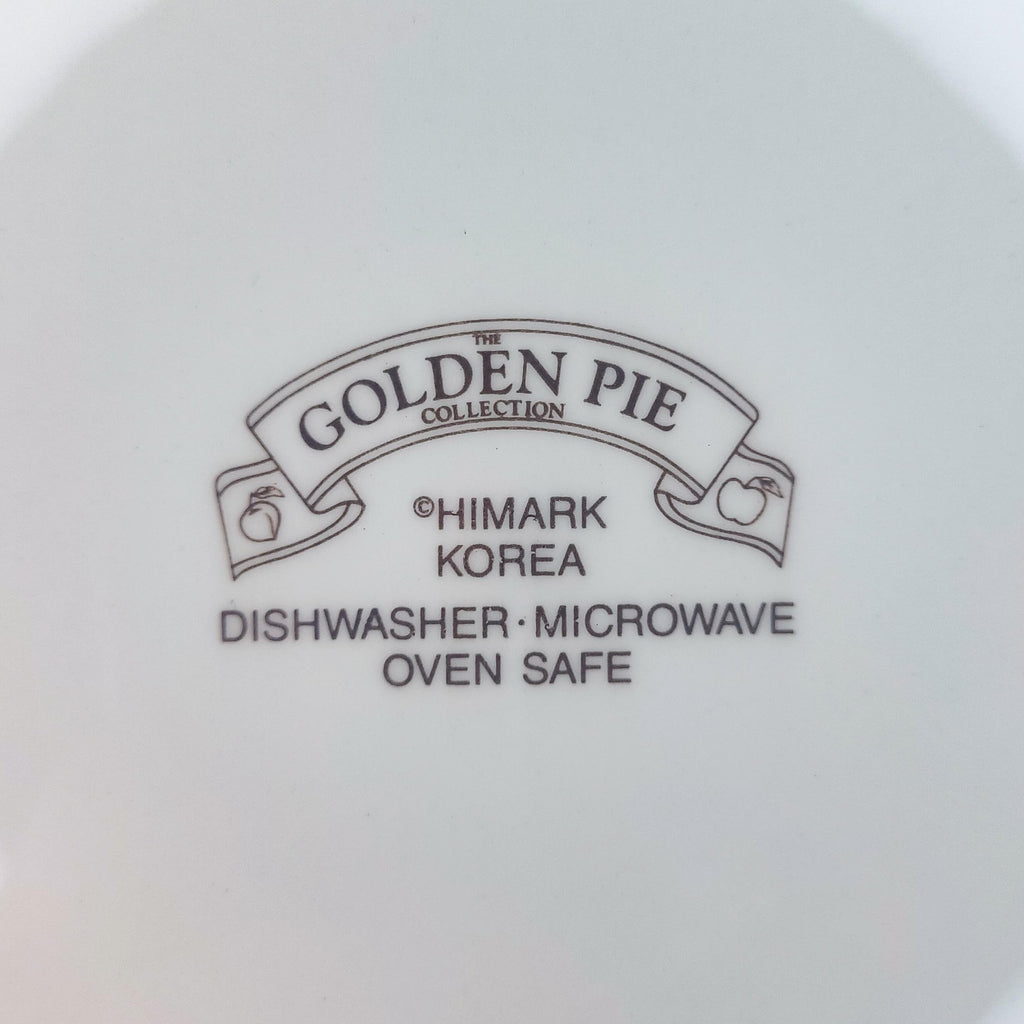 Vintage Cherry Pie Recipe Plate