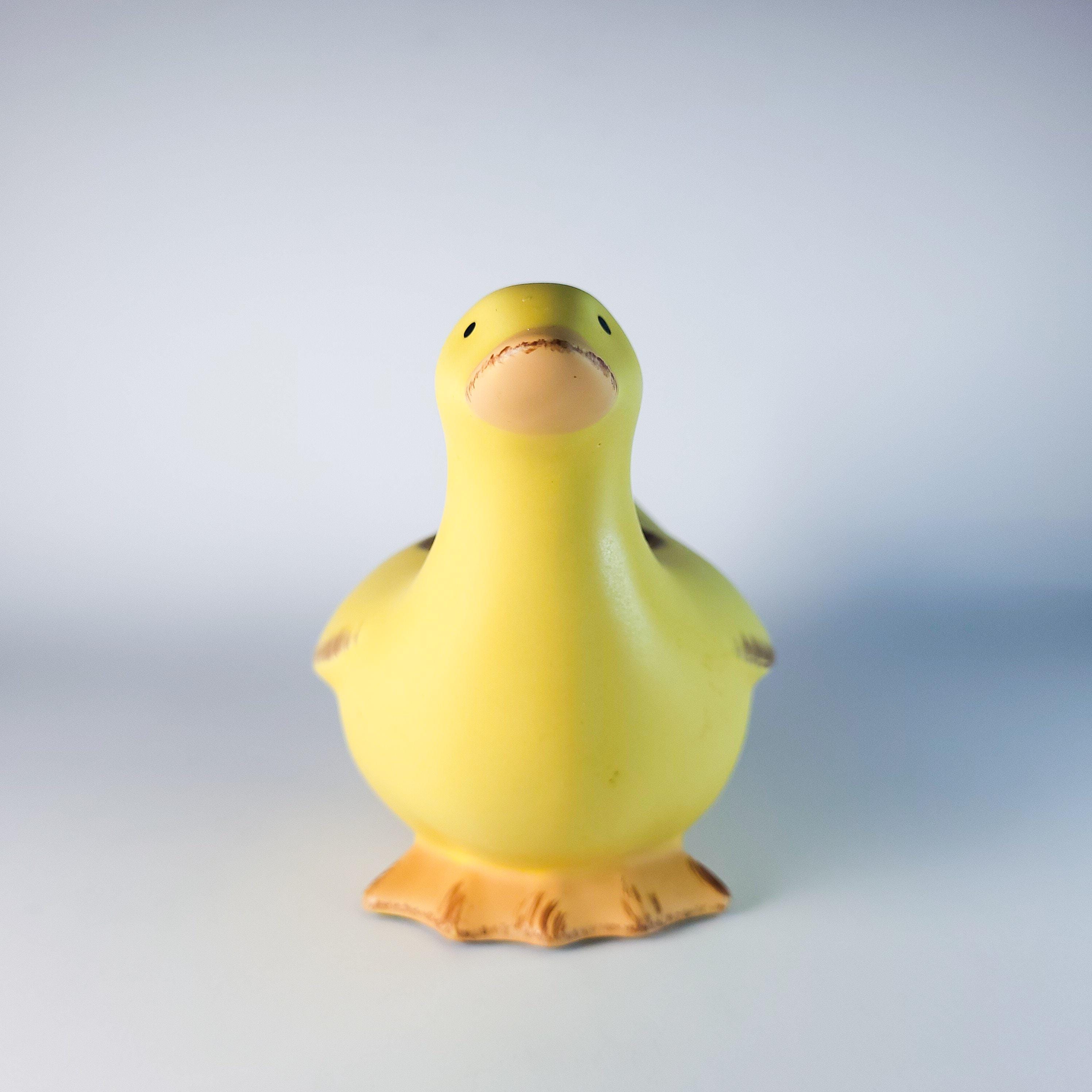 Set of 2 Duck Shaped Candleholders, candles included, Vintage PartyLite Tealight Holders