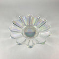 Vintage Federal Glass Iridescent Bowl, Mid-Century Carnival Glassware