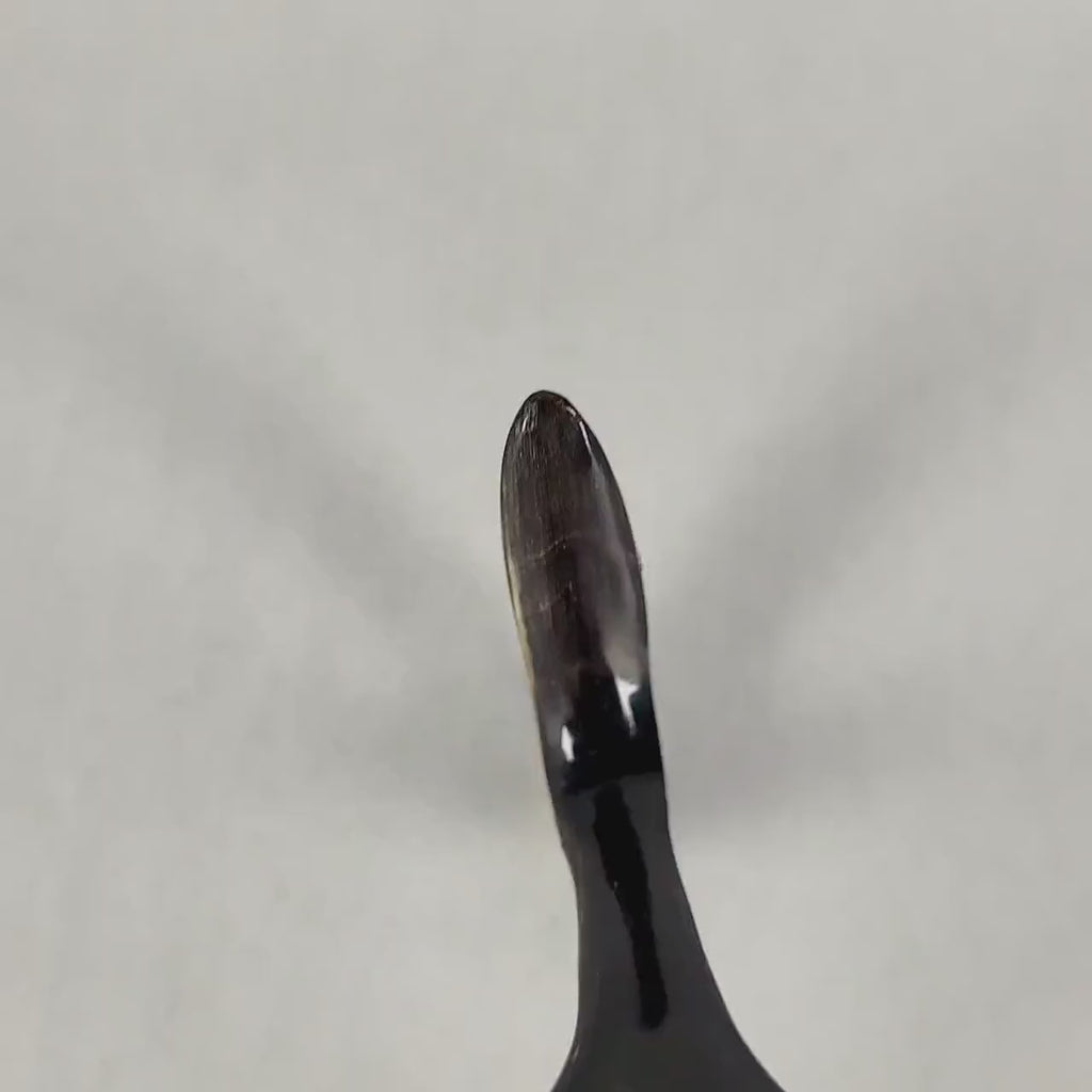 Vintage Buffalo Horn Trinket Dish, MCM Sculptural Bird Catchall