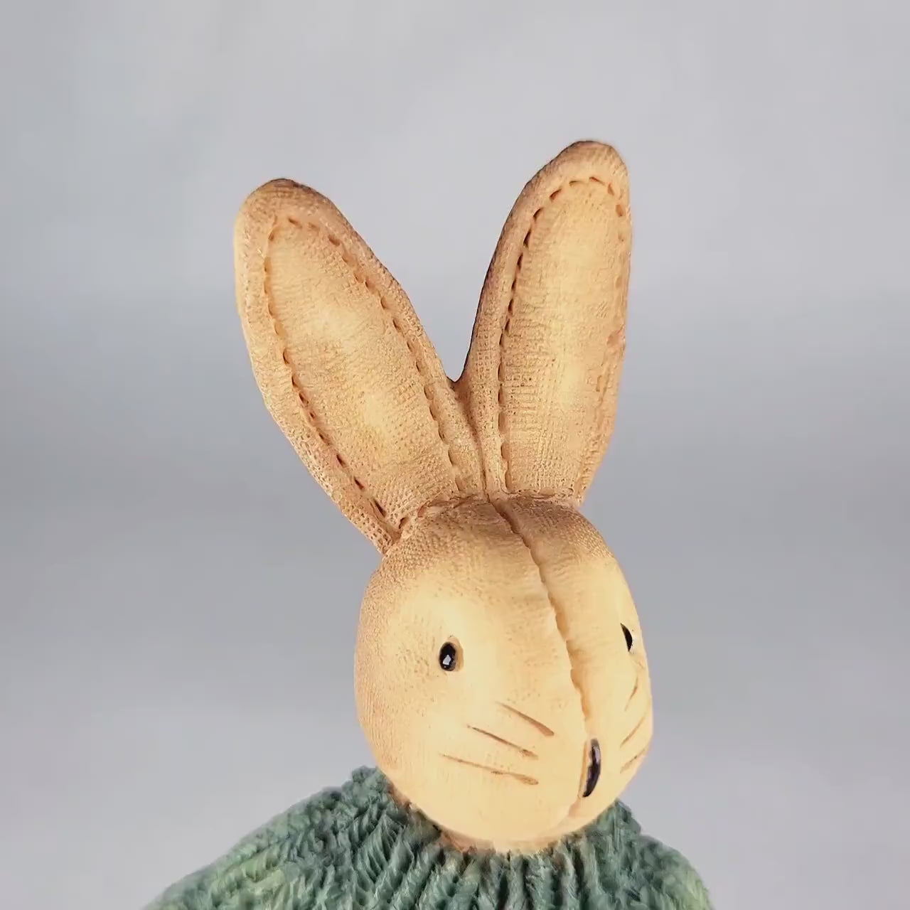 Vintage House of Lloyd Bunny Trinket Box, Collectible Keepsake Jewelry Storage